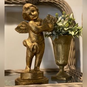 Decorative Gold Cherub